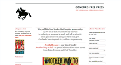Desktop Screenshot of concordfreepress.com
